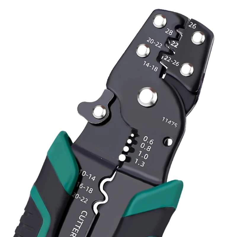 Professional 8 นิ้ว Wire Wire CRIMPING TOOL,เครื่องตัดลวด,Wire Crimper,CABLE เครื่องมือสายไฟ