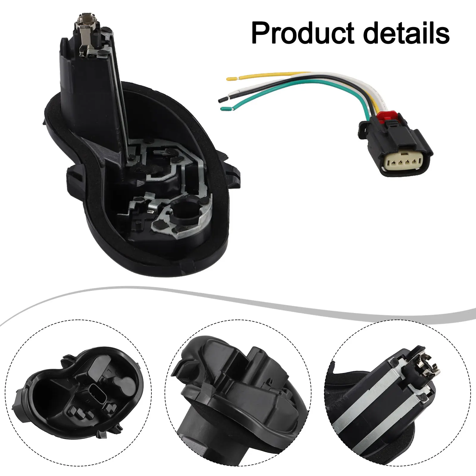 

Сменный держатель лампы Задний левый держатель лампы, совместимый с прямой заменой без светодиодов, как показано на рисунке для моделей без светодиодов