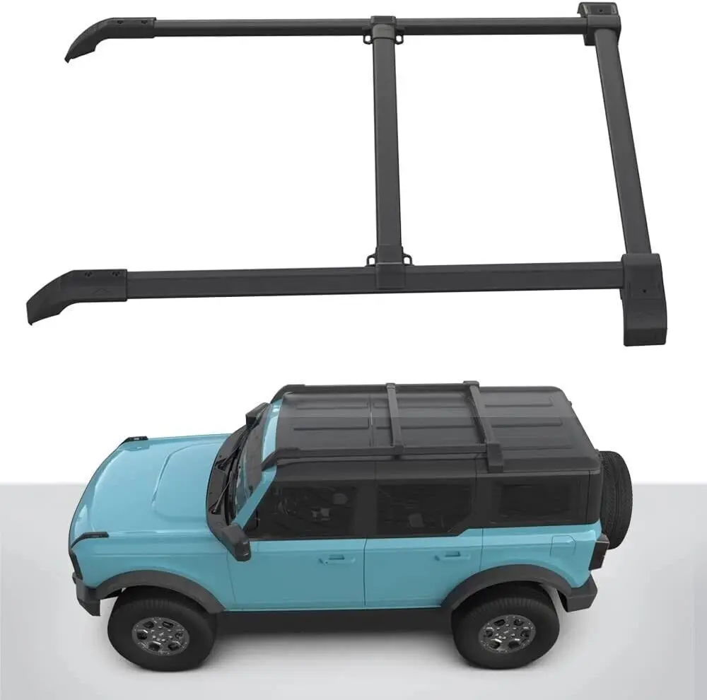 

Направляющая на крышу штатива подходит для Ford Bronco Hard Top 2 D 4D 2021-2023 годов выпуска