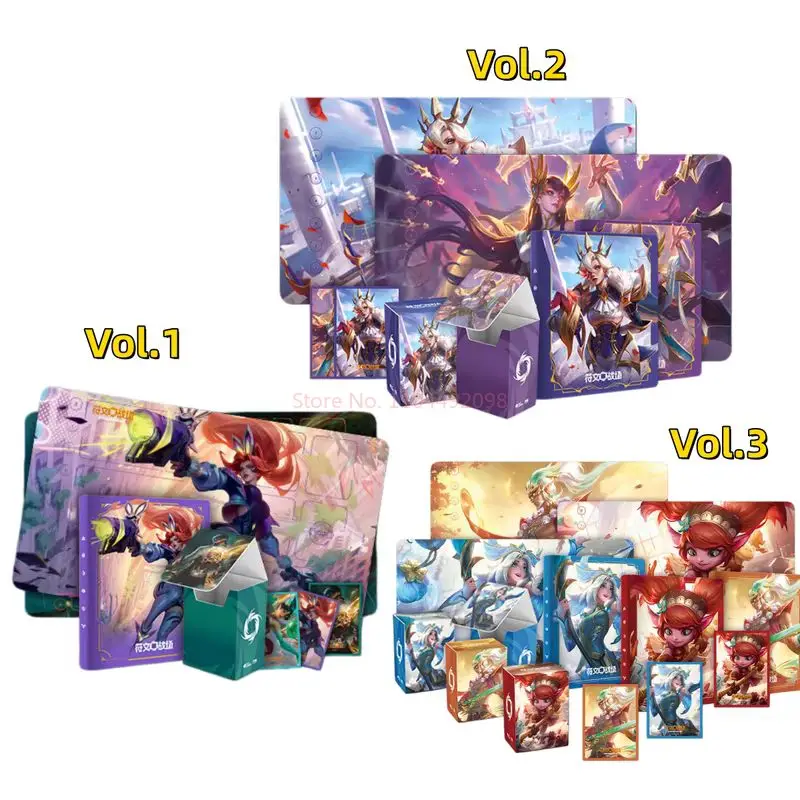 Genuine Stock Riftbound Tcg Card Vol.1 Vol.2 Vol.3 Series Peripheral Products Leather Card Binder/Case/Sleeves Birthday Gift view 6