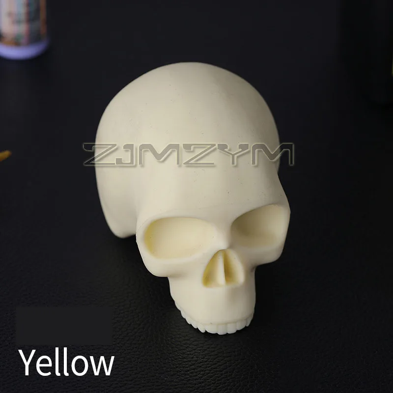 3D الوشم ممارسة الجمجمة سيليكون البلاستيك الجمجمة ممارسة الجلد لفناني الوشم والمبتدئين ممارسة ماكياج الملحقات