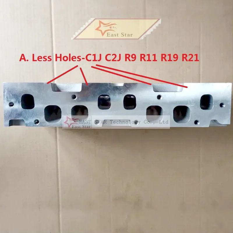 2 k Less Holes C1J C2J  C1J-C2J Cylinder Head 7700715244 7702164346 For Reneault R9 R11 R19 R21 Supercinco 1397cc 1.4L 1981-1989