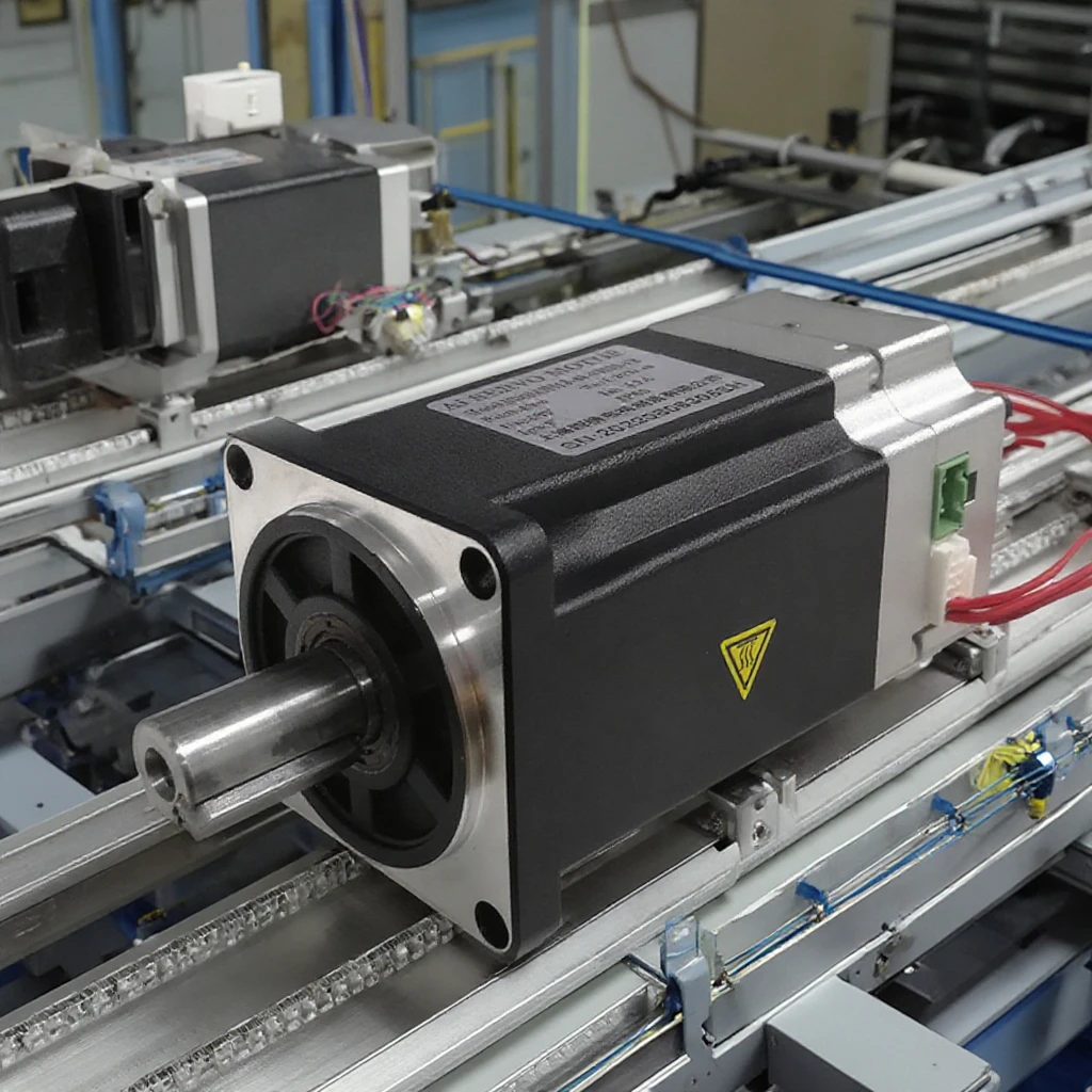 Motor Factory 60mm 400W 3000rpm 1.27nm 48VDC Integrated Servo Motor and Driver for AGV Car with Canopen