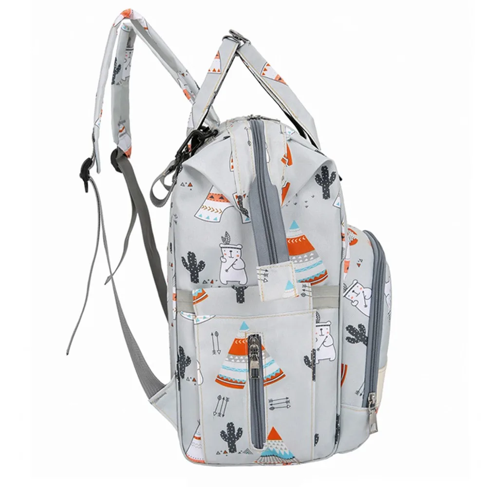 

Multifunctional Mommy Backpack Large Capacity Durable Material Breastfeeding Bag Wear-resistant Maternity Design