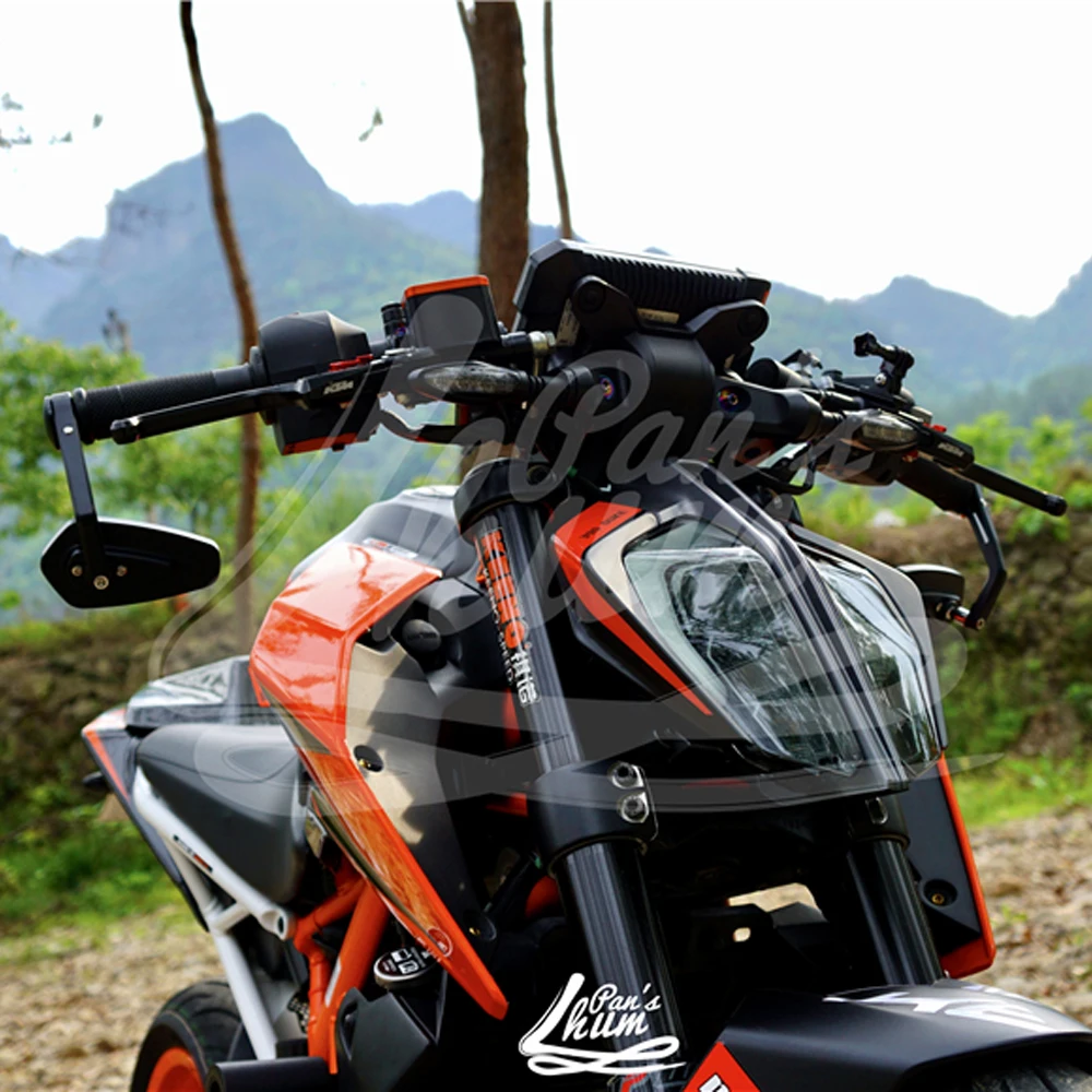 Espejos retrovisores laterales para motocicleta, espejos de extremo de manillar para KTM duke 250, 790, 390, 890 R, 1290, 690, 21, 2022