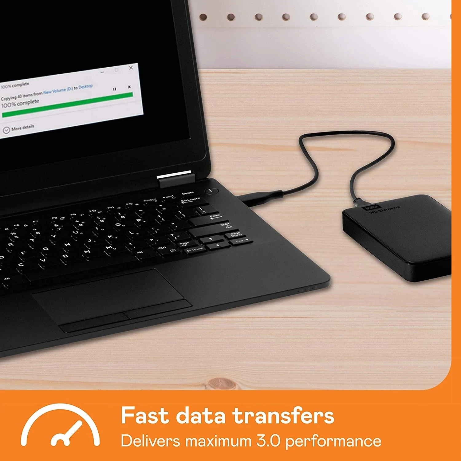 Western Digital WD Elements 2T 1T External Hard Drive 2.5" USB 3.0 Portable External HDD Hard Disk For Desktop PC Laptop