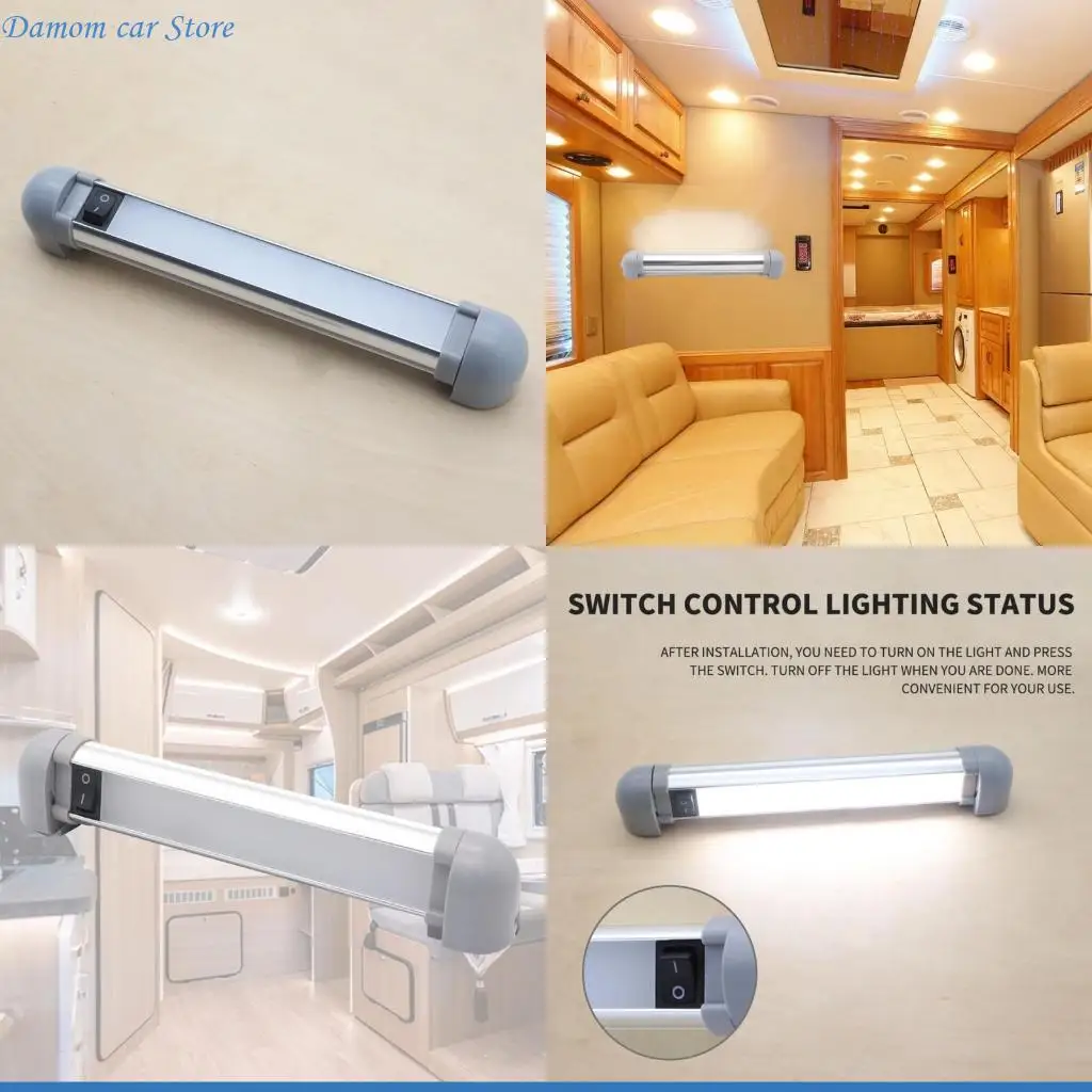 

A2UC внешняя светодиодная лампа. Вращение на 180 ° для автофургона для автофургона Motorhome