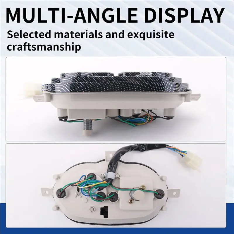 A80X 2X Analog Speedometer Dashboard Instrument For Scooter B05 B08 POPCORN HUSSAR KEEWAY RY8 FOCUS F-ACT MATRIX Yamati RX8