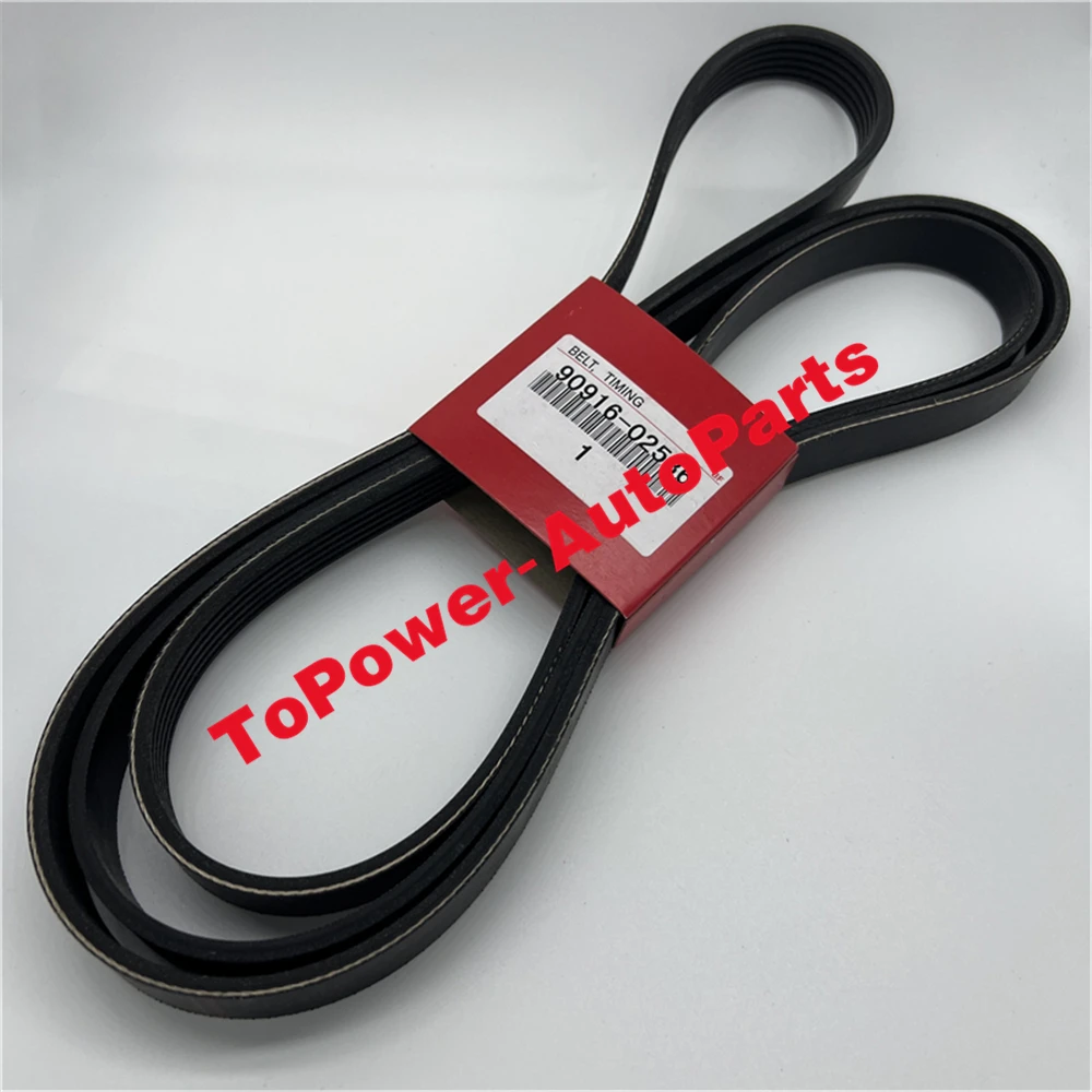 90916-02586 6PK2240 90916-02585 OEM Serpentine Drive Belt for Toyotaa Land Cruiser 4Runner Lexuss LS430 GX470 SC400