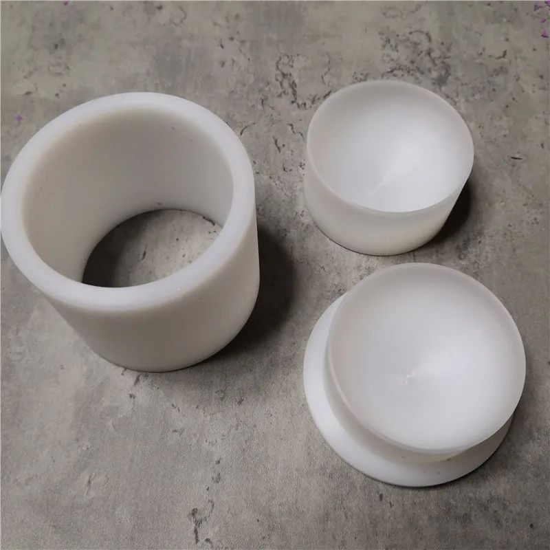 2.5inch 6.35cm diameter round doughnuts ball solid shampoo press bar mold bath bamb mold
