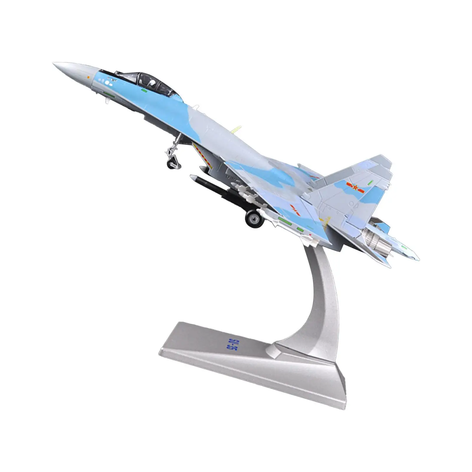 1:72 SU35 Model Aircraft with Display Base for Home Or Office