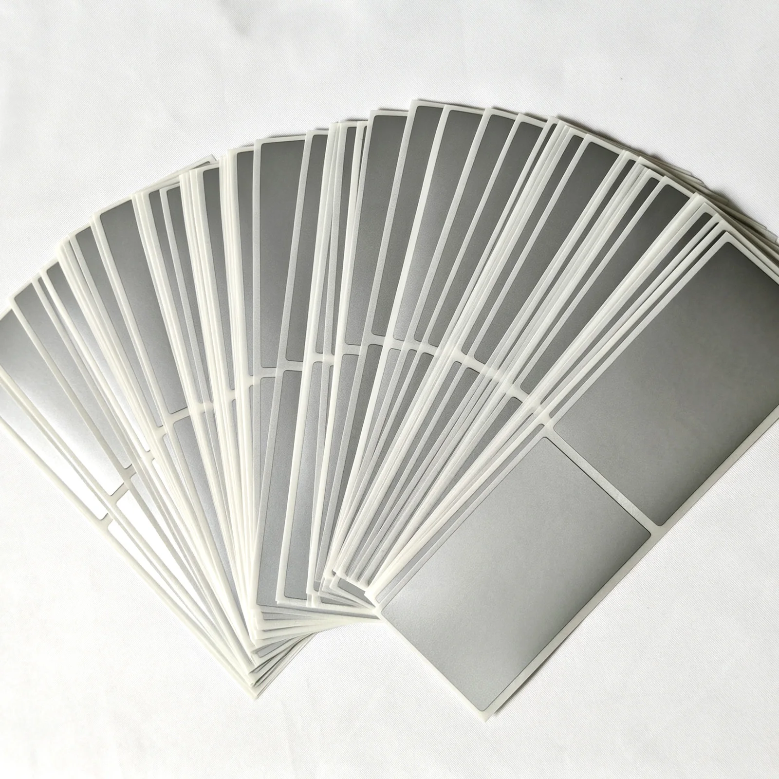 Shengshijie 40mmx70mm  100pcs Scratch off Sticker Adhesive Label  DIY craft to create your own scratch tickets and game cards