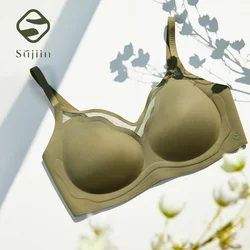 SUJIIN Seamless Bras for Women Push Up Wireless Comfortable Bra Female Soft Support Thin High Quality Bralettes Woman MX228