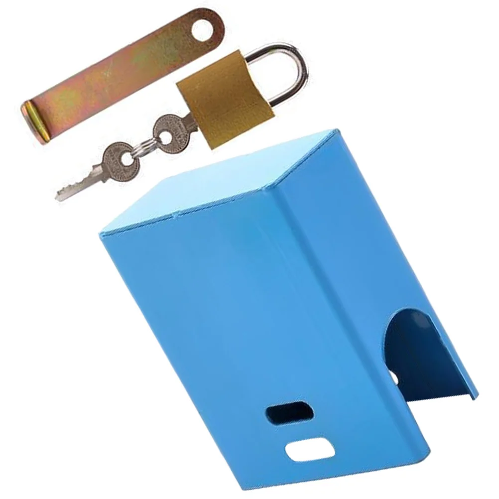 

1Set Water Spigot Lock Garden Faucet Locking Kit Durable Outdoor Faucet Protection Cover Anti-Theft Hose Bib Lock