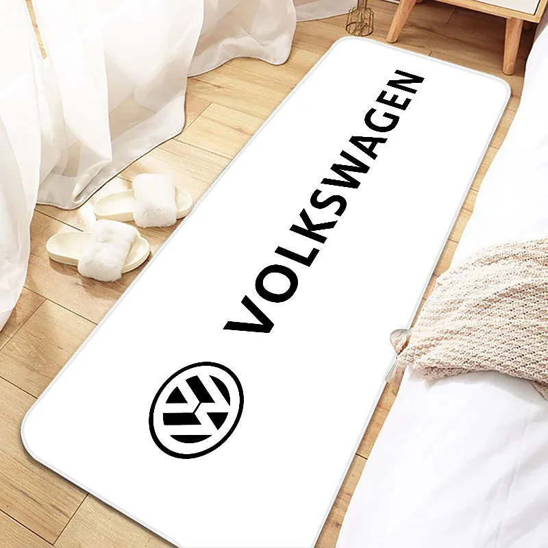 VW-Volkswagens Gti Door Mat Entrance Non-slip Doormat Washable Kitchen Carpet Living Room Hallway Rugs Bathroom Bath Door Mats