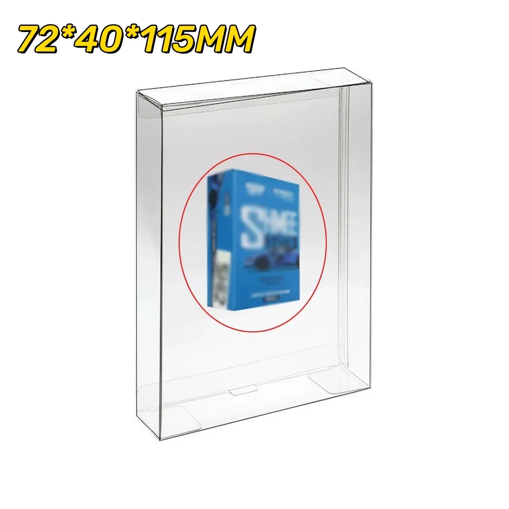 RUITROLIKER 10PCS Box Protector Clear Protection Case Sleeve,Compatible for Mini GT Tarmac Works 1:64 SHMEE 150