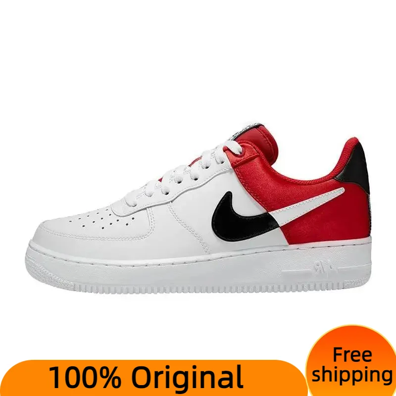 

Кроссовки Nike Air Force 1 Low '07 LV8, красные