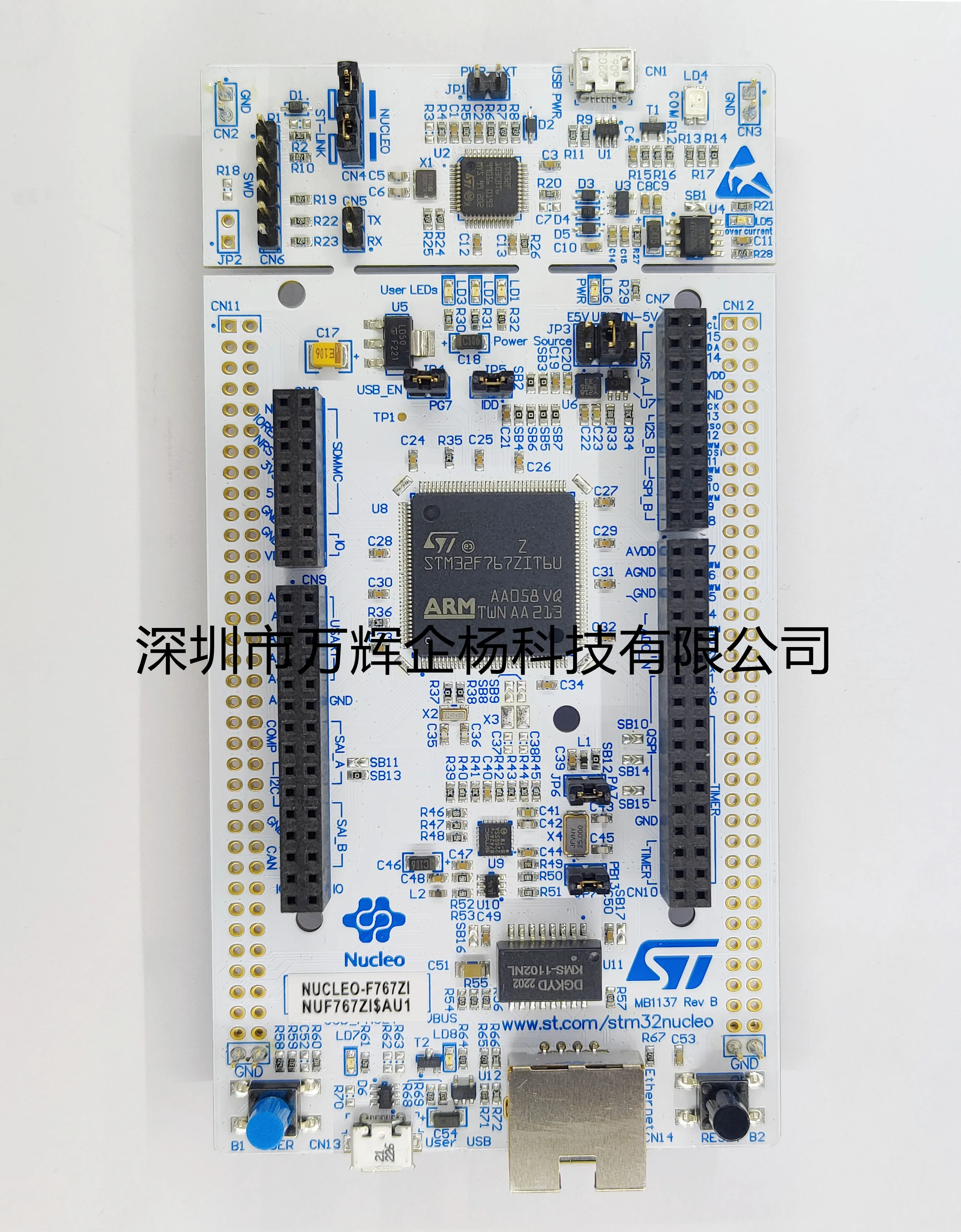 Original NUCLEO-F767ZI STM32 Nucleo-144 Development Board with STM32F767ZI MCU Control Programming Board