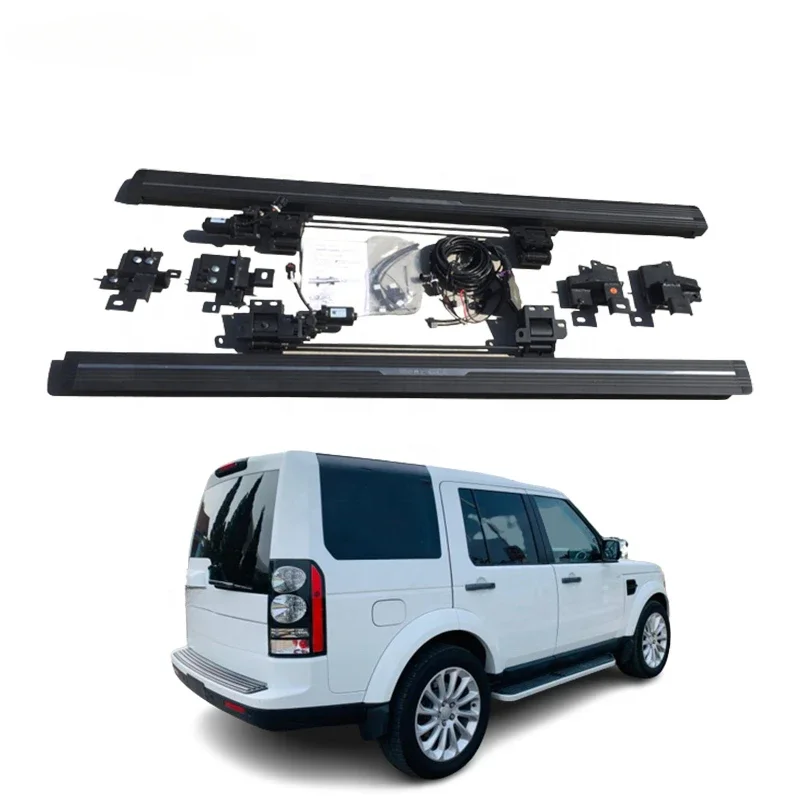 

New 2025Automatic Car Retractable Auto Power Running Bards Electric Side Steps For Land Rover Discovery 4/LR4