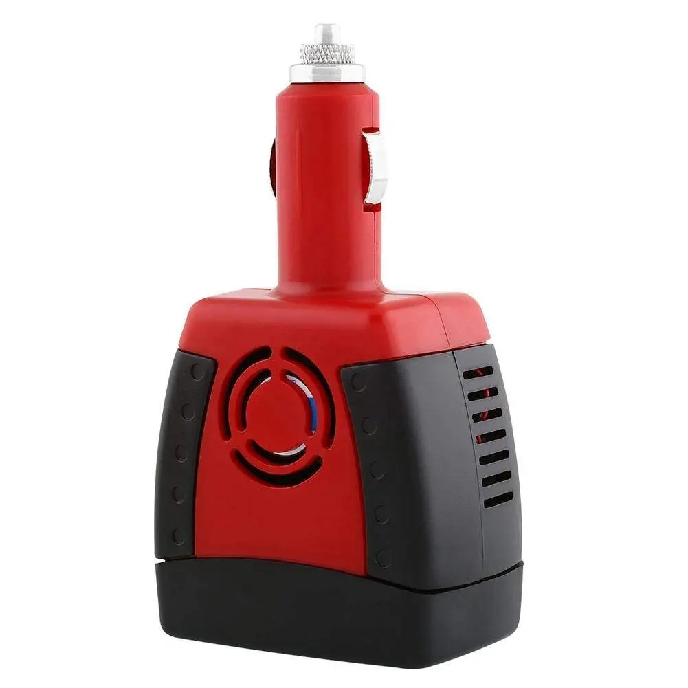 

150W Power Inverter DC 12V to AC 220V Car Outlet Voltage Adapterwith 0.5A USB Charging