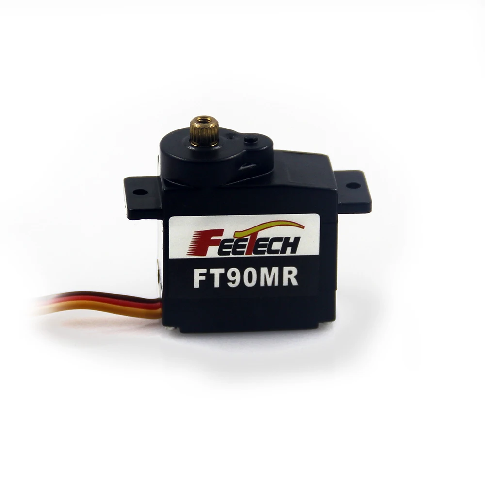 Feetech Digitale Servomotor Metalen Tandwielen 9G Micro 360 Graden Servo voor Educatief Speelgoed Robot Arm Arduino Programmering FT90MR