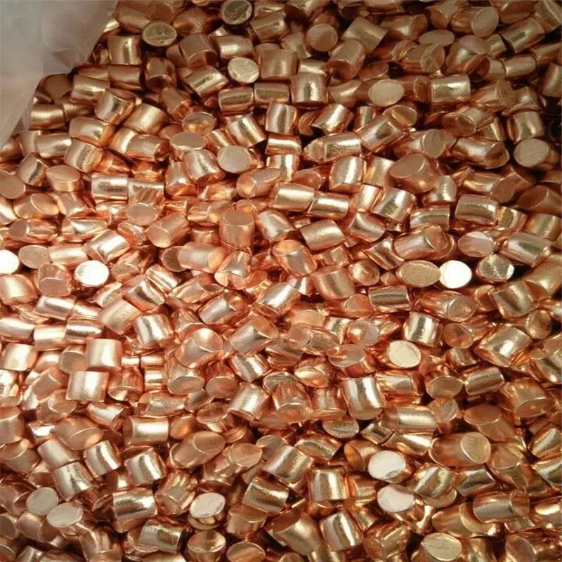 

High-purity particles Electrolytic copper particles Single crystal Grain blocks Copper particles