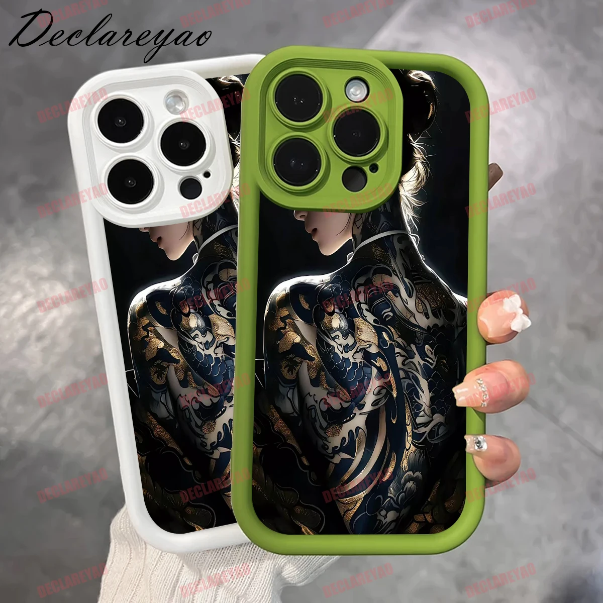 DECLAREYAO لينة ضوء سليم ماتي بولي يوريثان يغطي لسامسونج غالاكسي A20 A13 A71 A04E A35 A03S A14 A05 F12 A73 حافظة مقاومة للصدمات