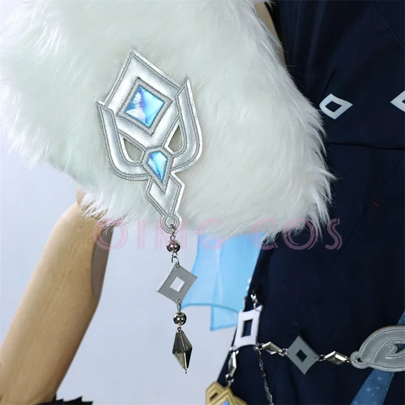 Kostum Cosplay Genshin Impact Yelan untuk Dewasa, Seragam Karnaval, Wig, Kostum Pesta Anime Halloween, Kostum Wanita untuk Permainan Masquerade