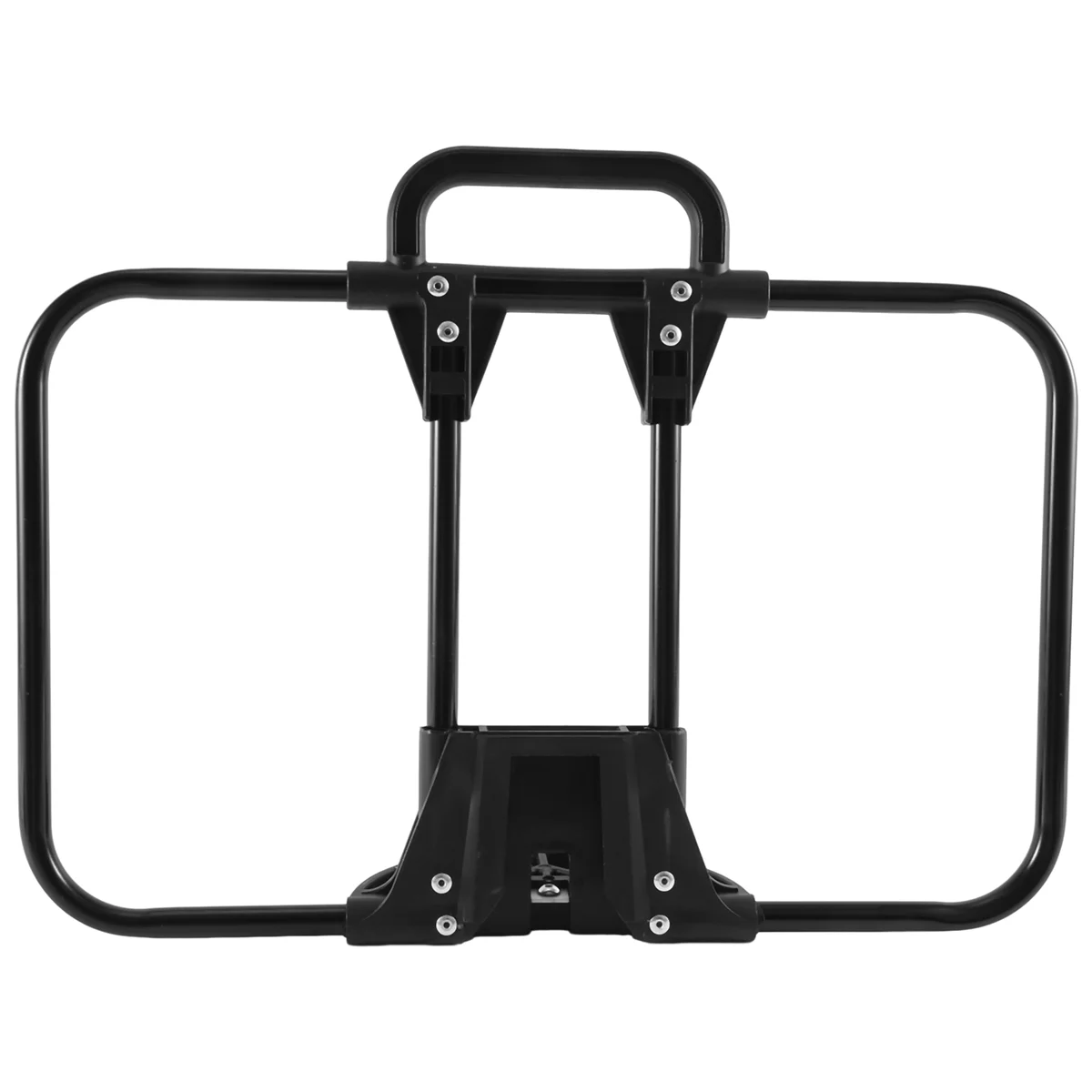 

Folding Bicycle Bag Basket Frame Stand for Basket Bag Folding Bicycle Accessories 40x26cm Black