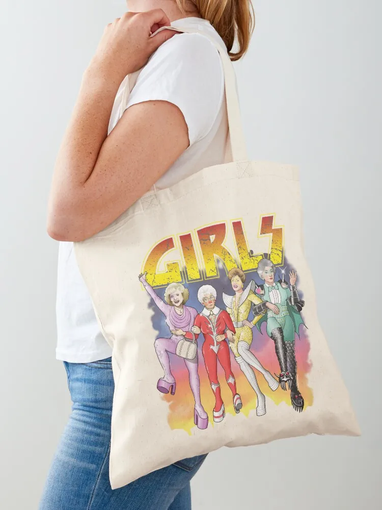 GOLDEN MWAH Tote Bag bag luxury women Canvas shoulder bag Fabric