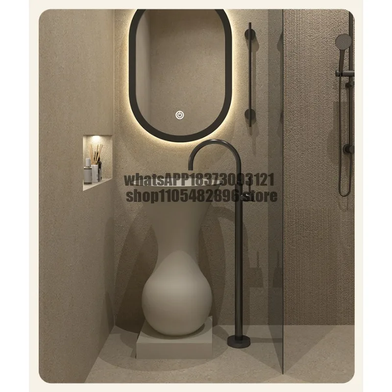 Wabi Sand Wind Advanced Personalized Washbasin Designer Integrated Floor-to-Floor Wash Table