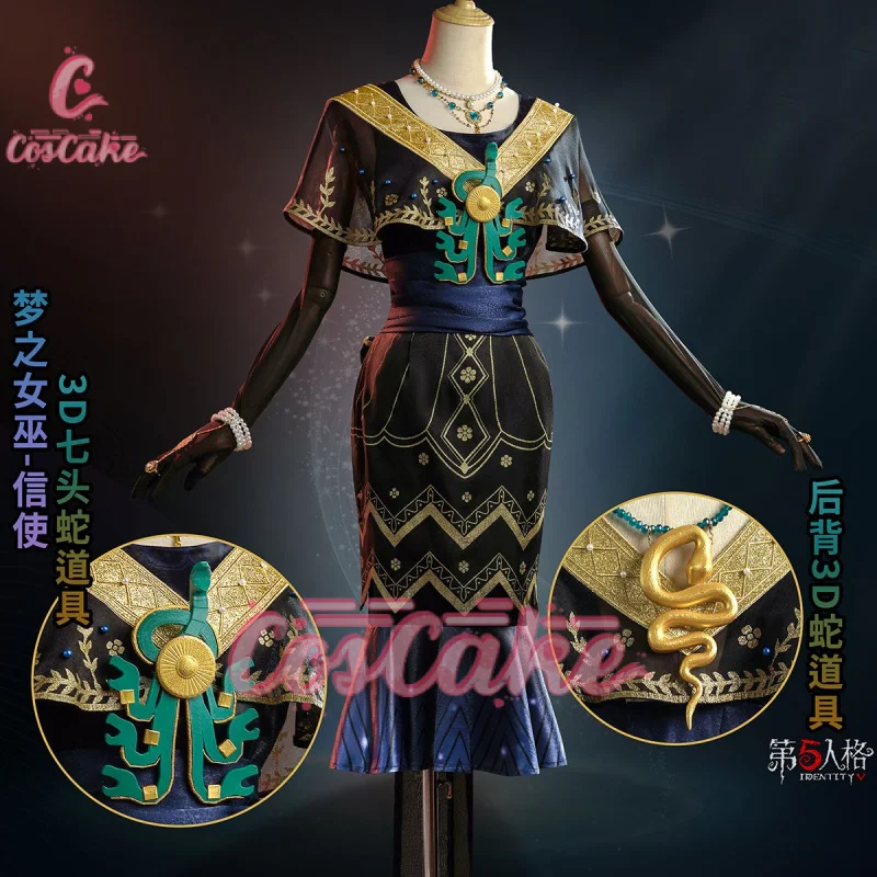 

Game Identity V The Dream Witch Yidhra Cosplay Costume Women Cute Dress Party Suit Halloween Uniform Anime Clothing Custom Made