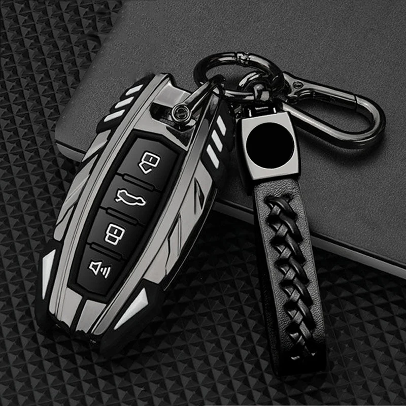 Capa de Chave em Liga de Zinco para Haval F7x H6 2023 Acessórios Capa de Chave Automotiva para Haval Jolion Joico Jollein F7 H6 Jolyon F7H Dargo