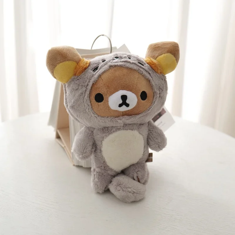 Rilakkuma Morango Branco Plüschkollektion, Anime-Plüschbär, Kawaii-Plüschpuppe, Geschenk für Mädchen – Detail 9