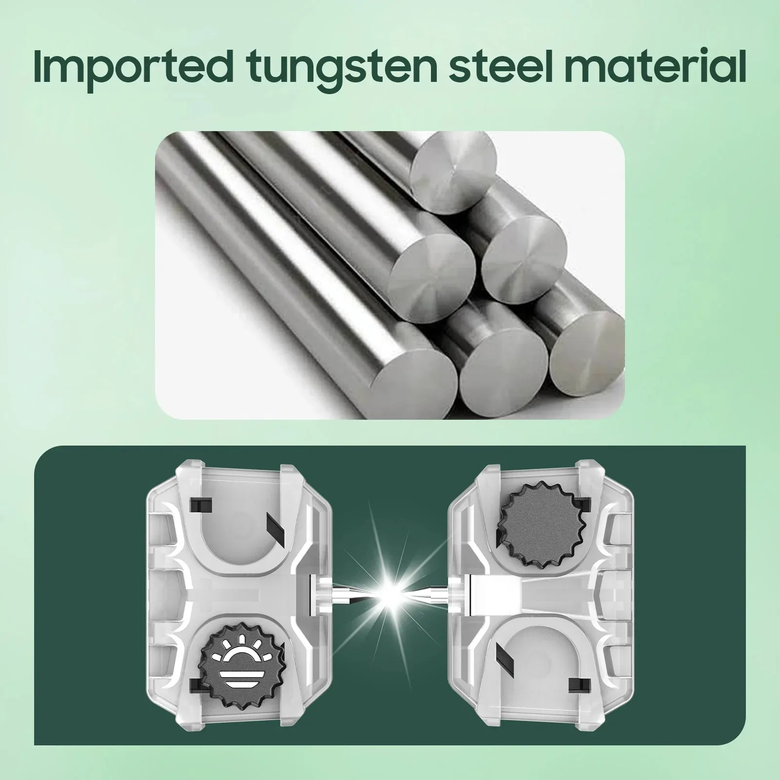 

Оригинальный стержень электродов для KOMSHINE FX39 EX39 JILONG KL-280 KL-360T для сварочного аппарата, разряд из вольфрамовой стали 4000 раз