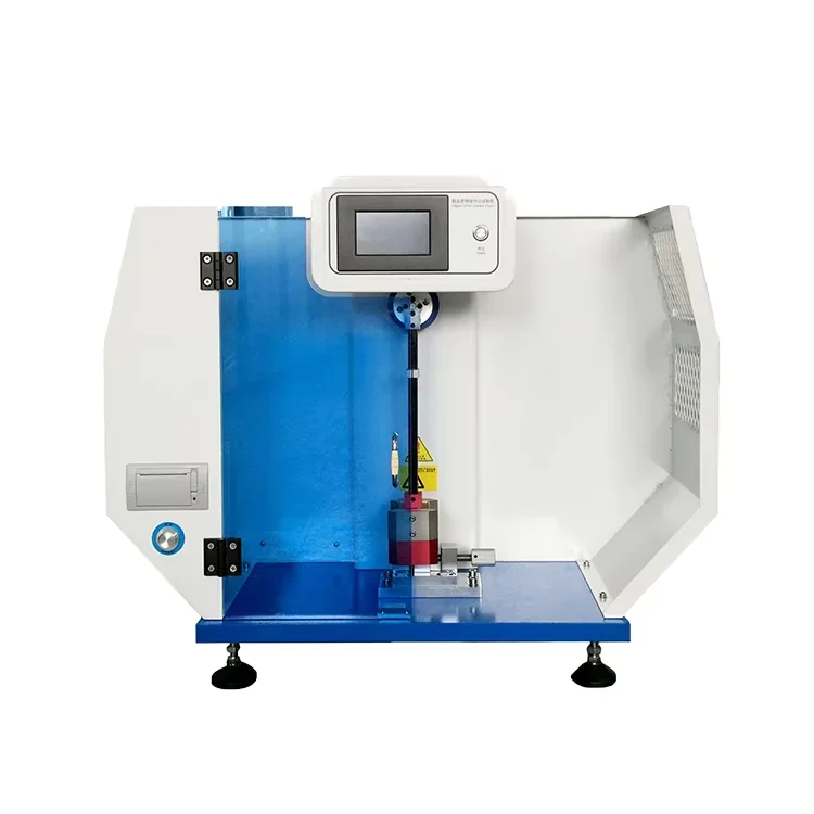 Digital Izod Charpy Impact Testing Machine Metal Material Impact Strength Tester