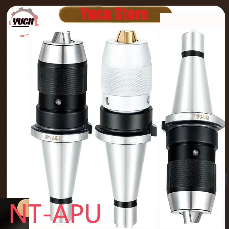 

NT30 NT40 APU08 APU13 APU16 APU Tool Holder NT Apu Series CNC Integrated Self-tightening Lathe Tools Holder Drill Chuck Collet