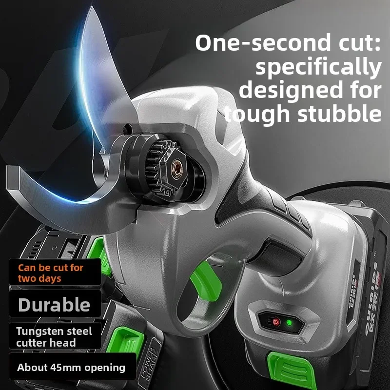 Premium Electric Pruning Shears Branches Garden Pruning Coarse Trimming Lithium Battery Rechargeable Electric Shears