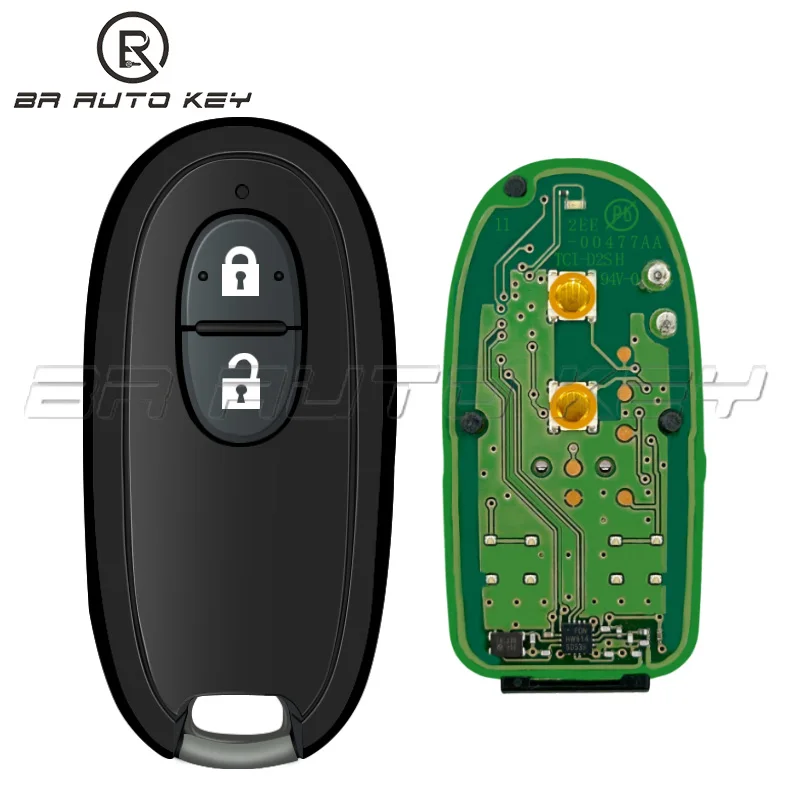 Original Smart Remote Car Key Fob for Suzuki alto Lapin hasla Wagon r Genuine 315MHz FSK PCF7953X 47 CHIP R74P1 With Key Blalde