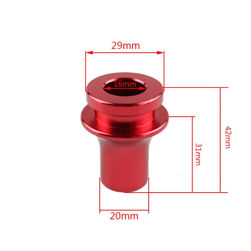 Accesorios de modificación automática adaptador de cabeza de engranaje, limitador de conector de base de cabeza de engranaje M10 * 1,5