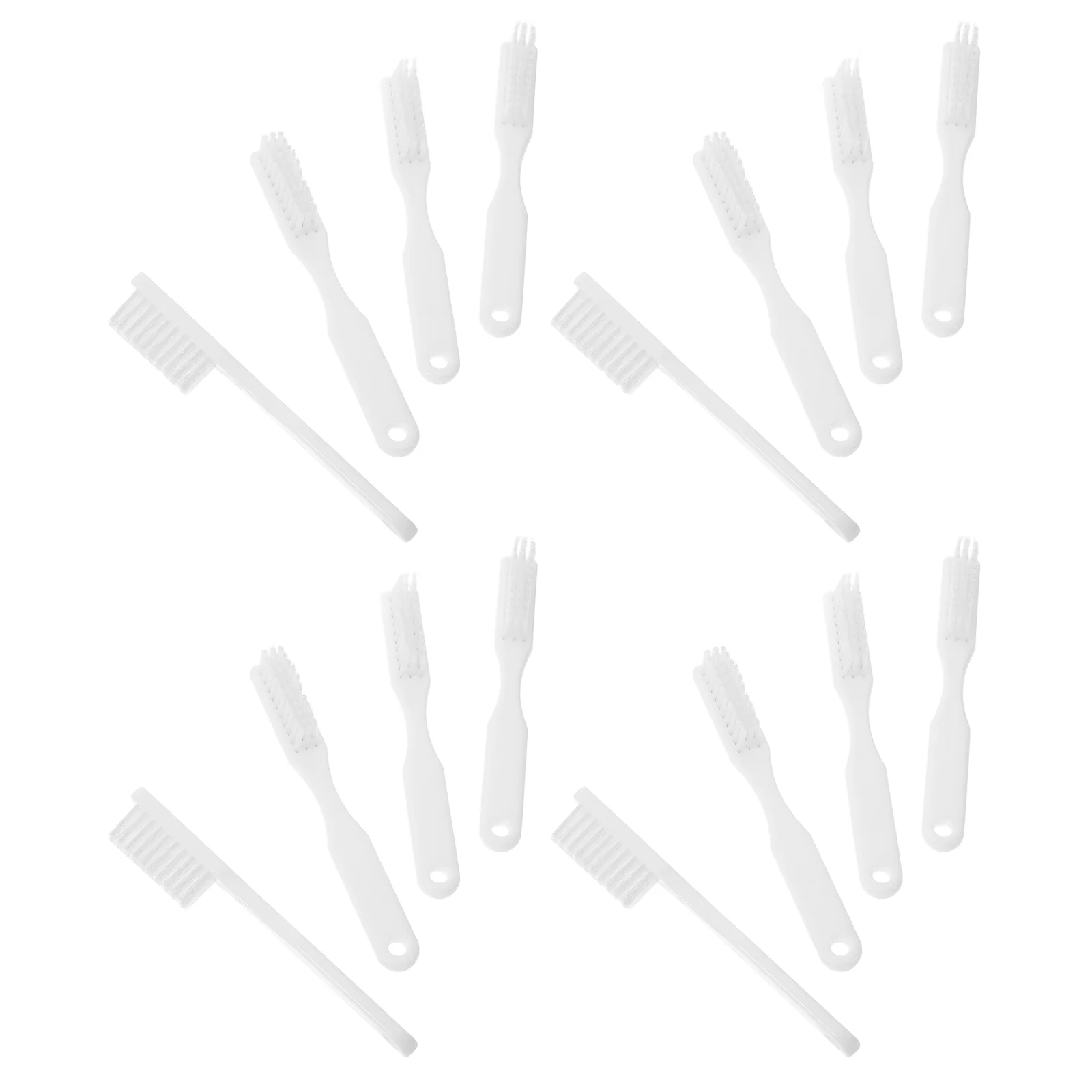 20 Pcs Toothbrushes Prison Camping Finger Portable Clean Tools White Travel