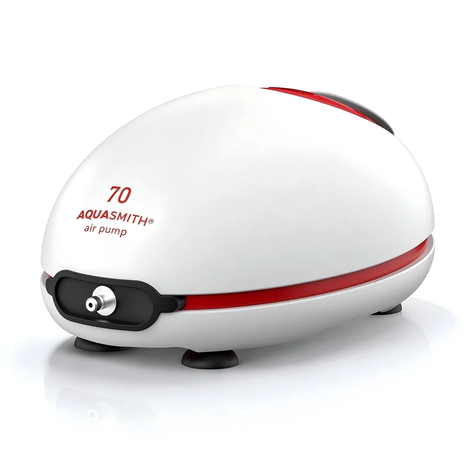 Whisper Quiet Adjustable Aquarium Air Pump