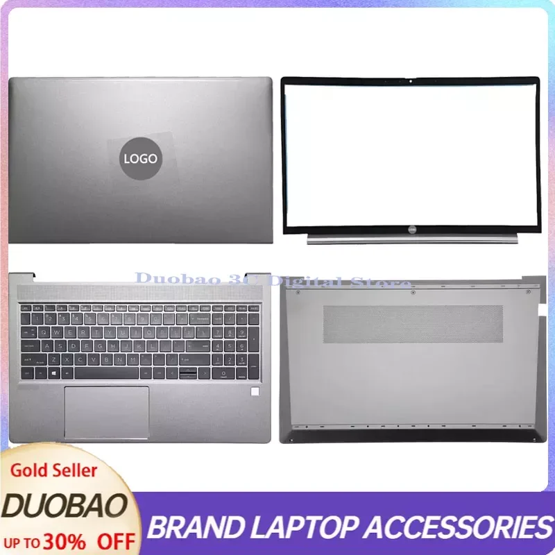 

New For HP ZHAN 99 Zbook 15 Power G7 G8 HSN-Q36C Laptop LCD Back Cover Front Bezel Upper Palmrest Bottom Case Keyboard Hinges