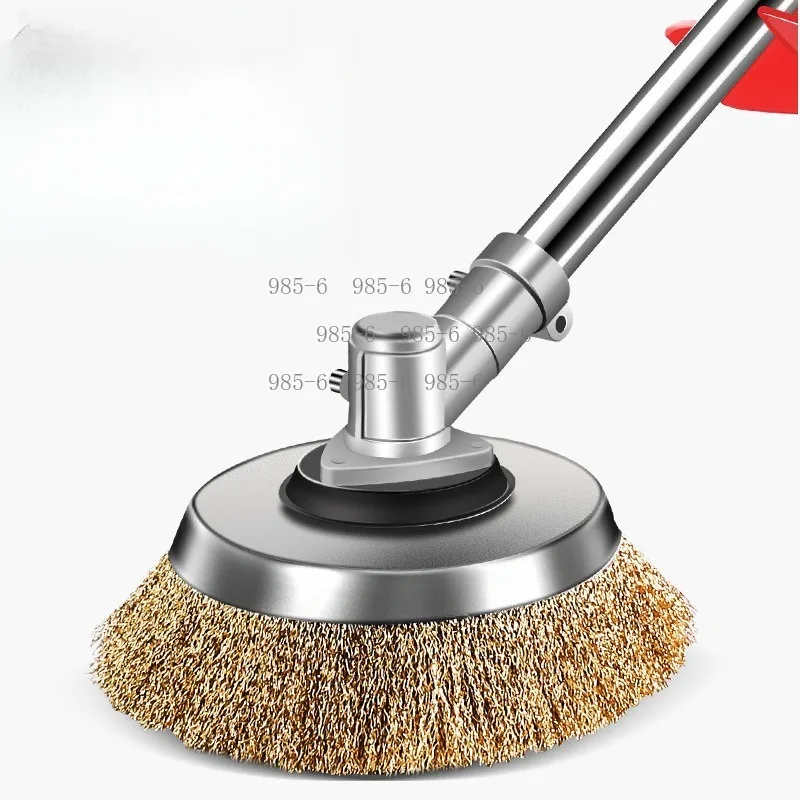 220V Electric Rust Remover Multifunctional Wire Brush Polisher for Steel Ship
