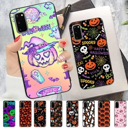 Halloween fall autumn Phone Case For Samsung S 9 10 20 21 22 23 30 23 24 plus lite Ultra FE S10lite Fundas