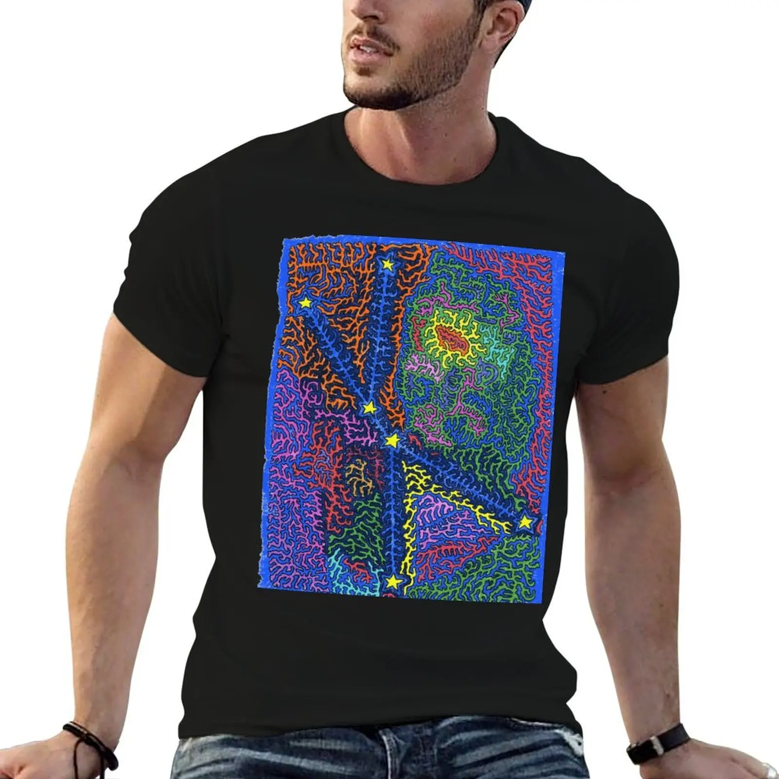 Constellation Cancer T-Shirt vintage graphic tee funny gifts plain black t shirts men