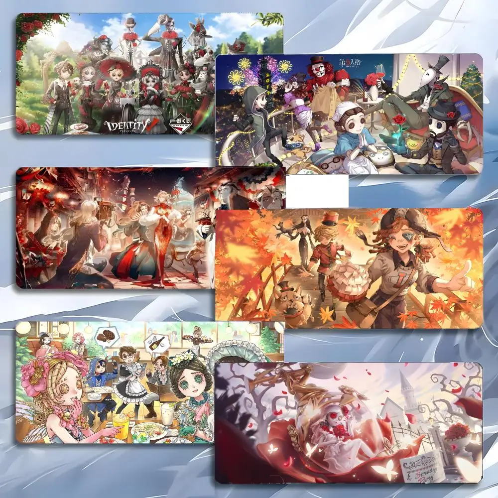 Thrilling Unique Game I-Identity V Mouse Pad Mousepad Large Gaming LockEdge Thickened PC Table Desk Mat