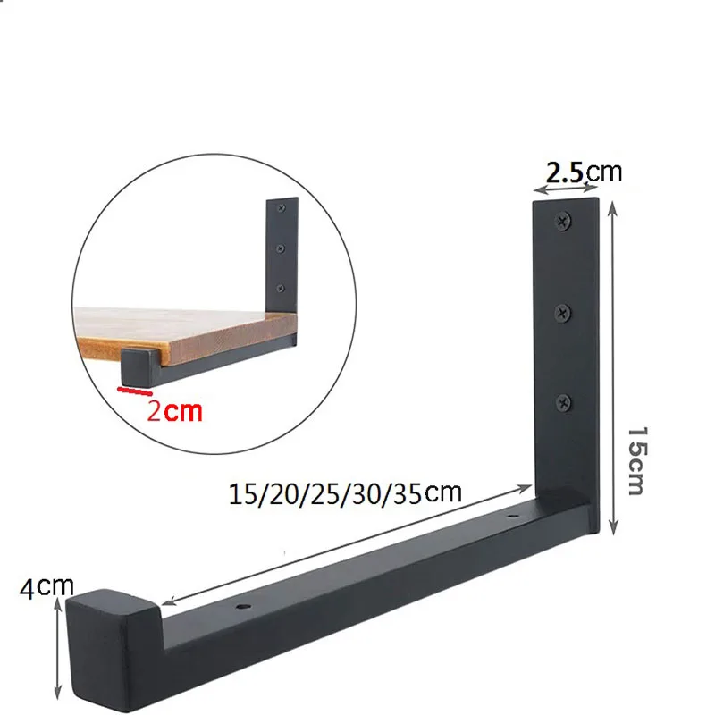 

Wall Mounted Load-bearing Layer Plate Bracket Wall Partition Triangle Wall Shelf Support Bracket Shelve Metal Invisible