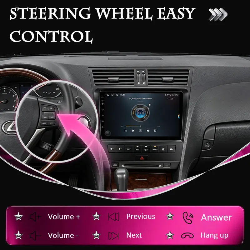 Android 16 Car Radio For Nissan Maxima 2009-2014 Multimedia Player Android Auto 2K QLED Wireless CarPlay DSP GPS Head Unit Vide