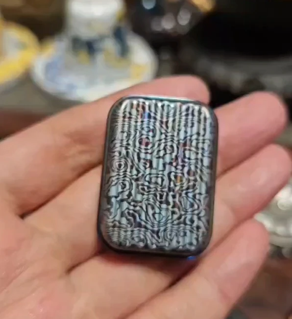 

Б/у EDC Bone Point Studio Travel Box Timascus Fidget Slider Декомпрессионные игрушки